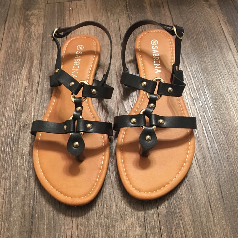 NWOT Strappy Sabrina Sandals